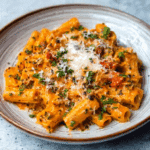 The Best Creamy Garlic Tomato Pasta