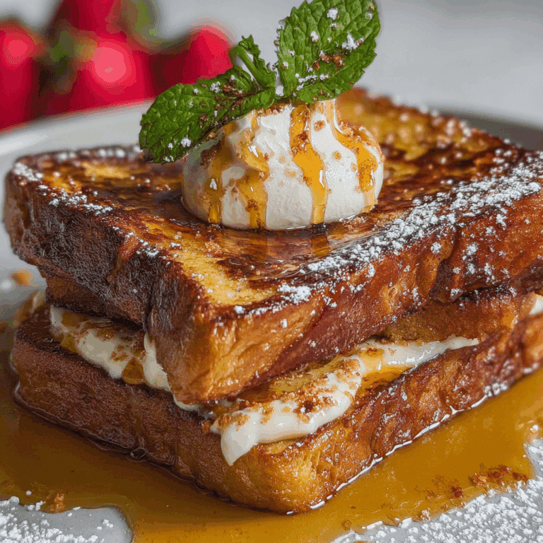 Crème Brûlée French Toast