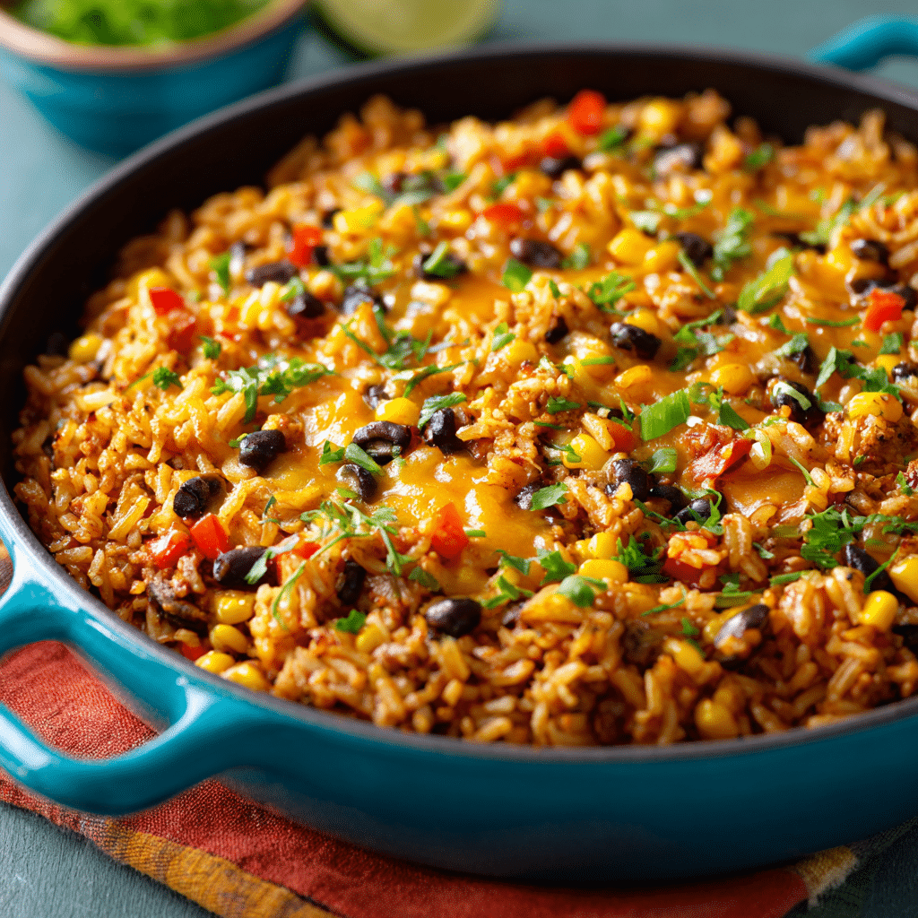 One Pot Mexican Rice Casserole