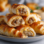 Quick & Delicious Sausage Egg Breakfast Rolls