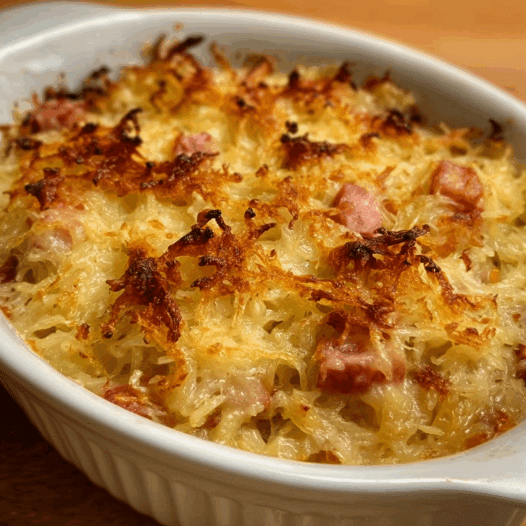 Sauerkraut Casserole