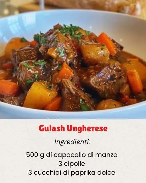 ricetta gulash ungherese