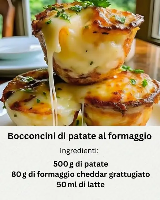 bocconcini purè patate al formaggio