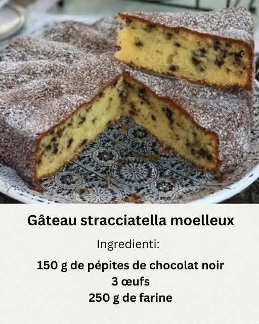 torta stracciatella soffice