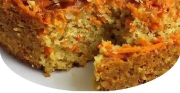 torta avena carote e mele