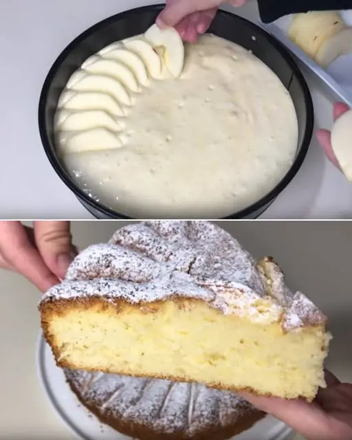 torta di mele super morbida