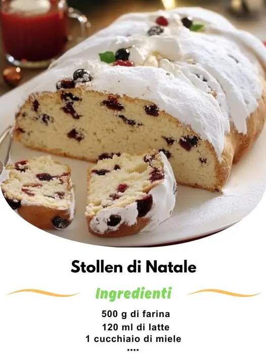 ricetta stollen di natale