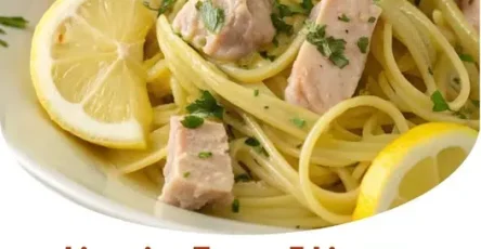 linguine tonno e limone