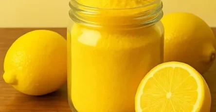 polvere di limone fatta in casa