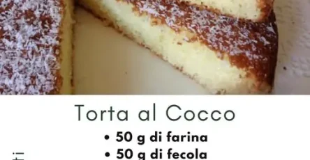 torta al cocco soffice