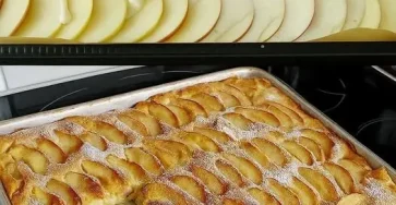 torta morbida di mele teglia