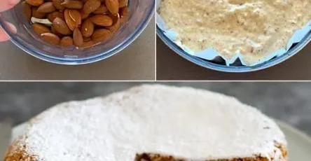 torta mandorle senza latte burro