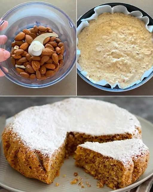 torta mandorle senza latte burro