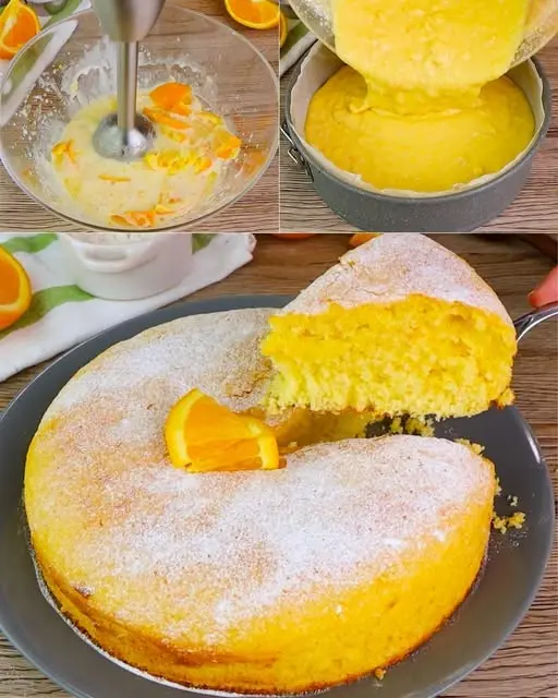 torta all'arancia