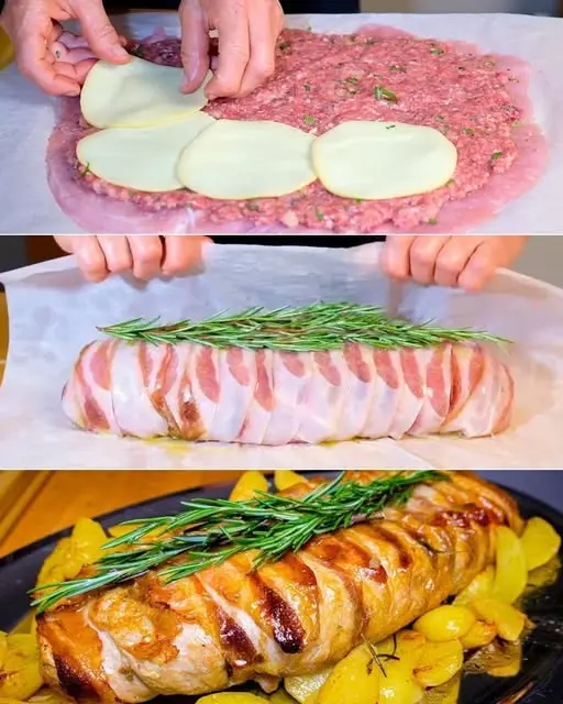 rotolo di tacchino ripieno