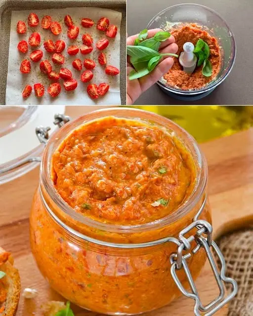 pesto di pomodori arrostiti
