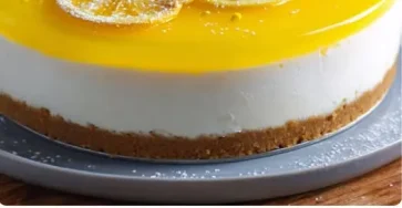 cheesecake al limone