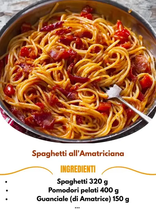 spaghetti all amatriciana