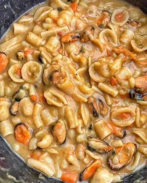 pasta patate e cozze