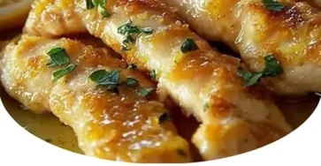 straccetti di pollo al limone