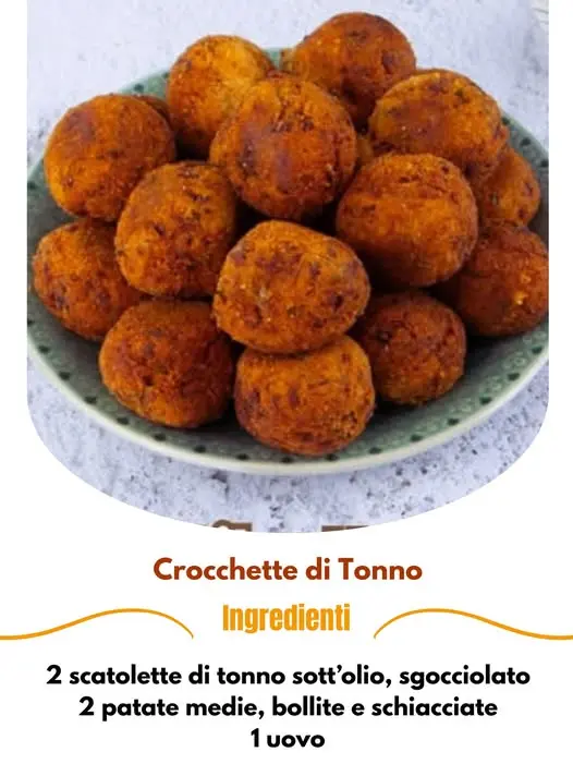 crocchette tonno e patate