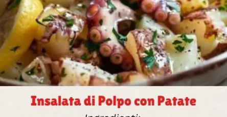 insalata polpo e patate