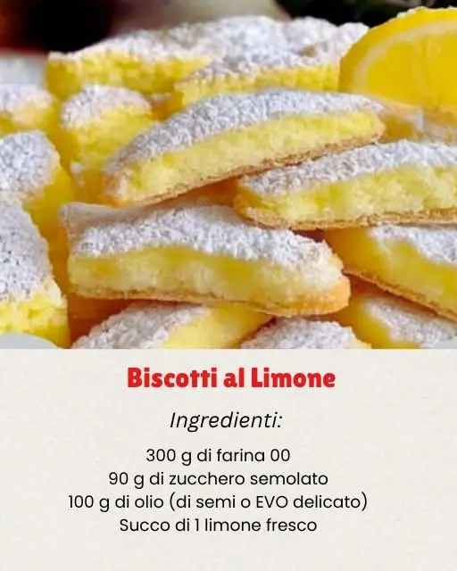 biscotti al limone