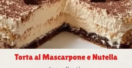 torta mascarpone e nutella