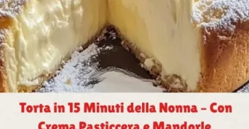 torta veloce 15 minuti