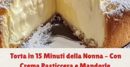 torta veloce 15 minuti