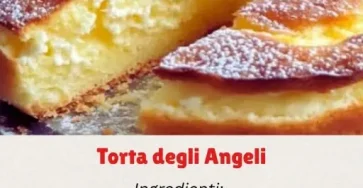 ricetta torta degli angeli