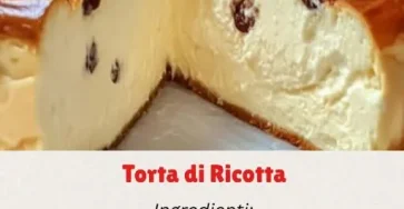 torta di ricotta