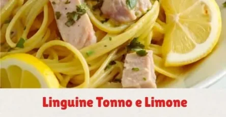 linguine tonno e limone