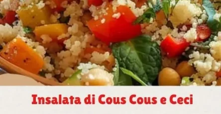 insalata cous cous e ceci