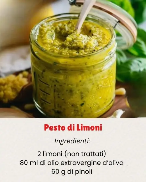 pesto di limoni
