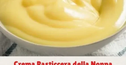 ricetta crema pasticcera della nonna