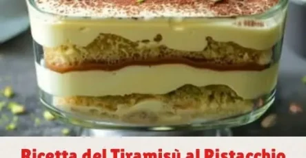 tiramisù al pistacchio