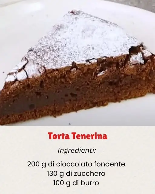 ricetta torta tenerina