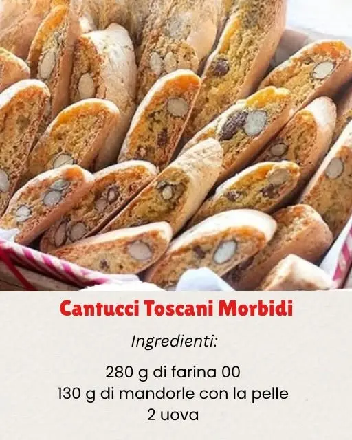 ricetta cantucci toscani