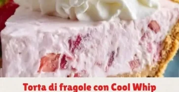 torta fredda alle fragole
