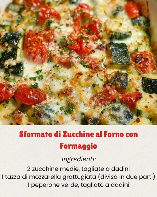 sformato di zucchine al forno
