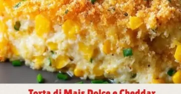 torta di mais e cheddar