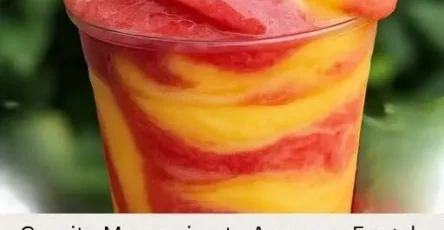 granita marmorizzata ananas fragola