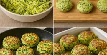 polpette di zucchine al forno
