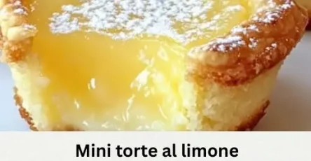 mini torte impossibili al limone