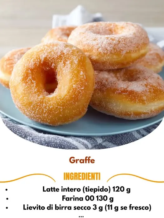 ricetta graffe napoletane