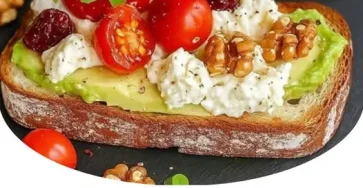 avocado toast feta pomodorini