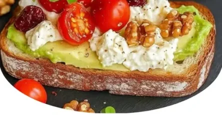 avocado toast feta pomodorini