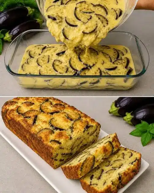Melanzane cotte servite in una ciotola di ceramica con una spolverata di erbe